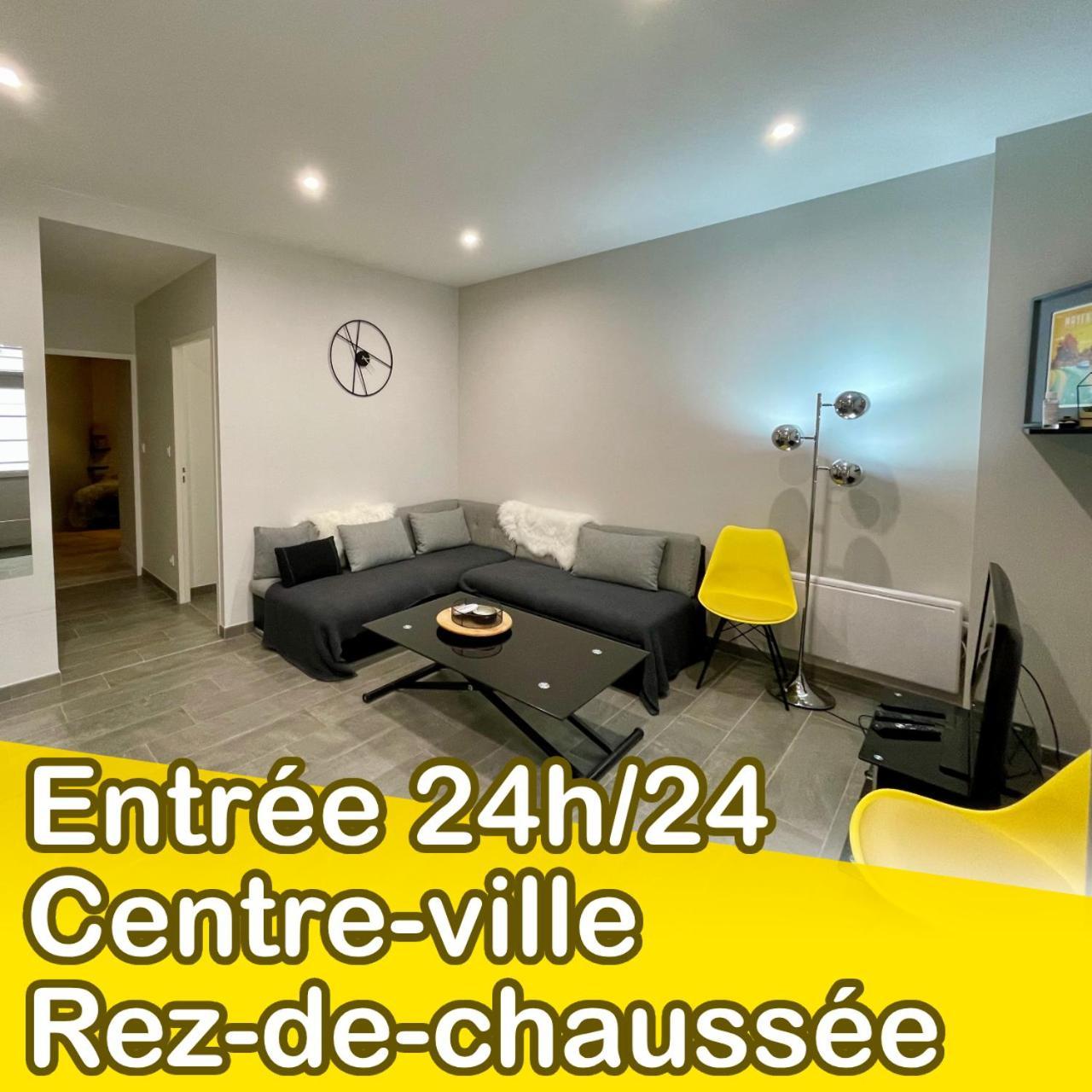 « La Bicyclette » 35M2 Tout Equipe Centre Ville Mayenne Dış mekan fotoğraf